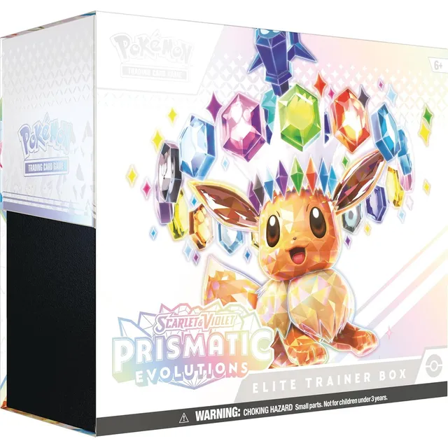 Pokémon Tcg : Prismatic Evolutions Elite Trainer Box Idioma Inglés