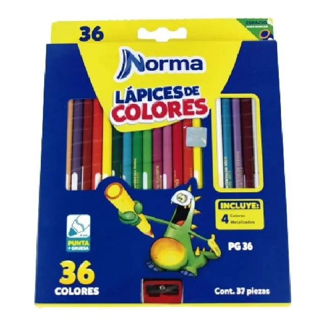 Colores Norma 36 Pzas