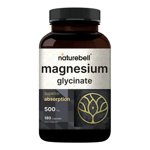 Naturebell Glicinato De Magnesio 500mg 180cap Sabor Berry
