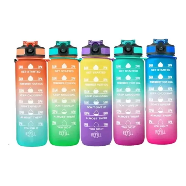 Termo Para Agua Motivacionales 1 Litro
