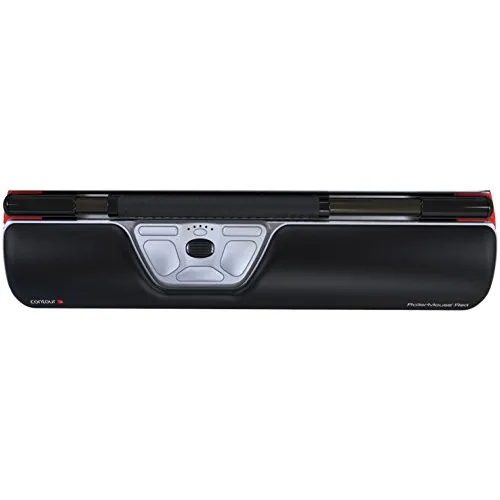 Rollermouse Raton Ergonomico Cable Rojo Para Portatil Pc