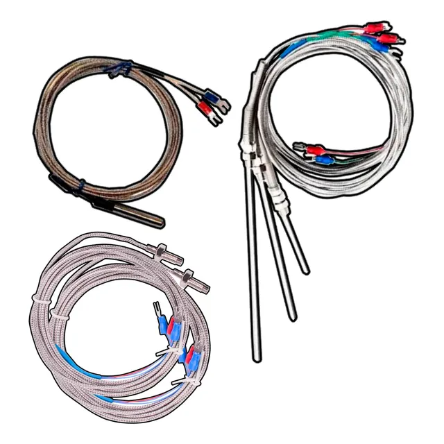 Sensor Termopar Tipo J Termocupla 1m Controlador Temperatura