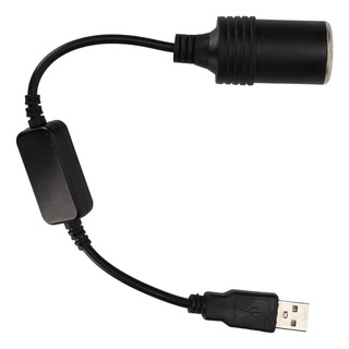 Encendedor De Cigarrillos Usb De 5v A 12v, Convertidor De Po Encendedor De Cigarrillos Usb De 5v A 12v, Convertidor De Po