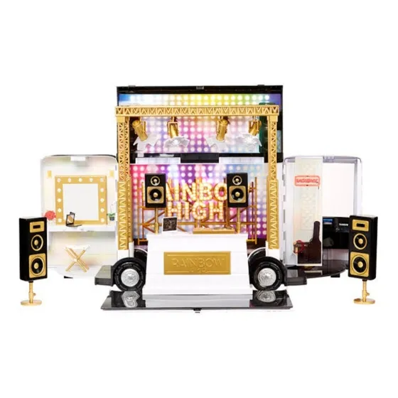 Rainbow High Vision World Tour Autobús Y Escenario.