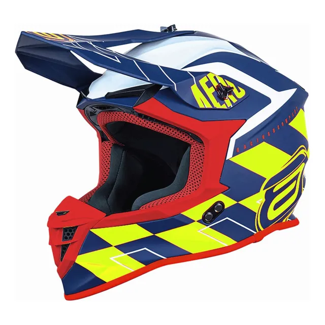 Capacete Motocross Asw R3 Victorious Trilha Enduro Mx