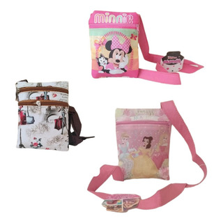 Set De 3 Bolsitas Economicas, Minnie, Princesas Y Paris Set De 3 Bolsitas Economicas, Minnie, Princesas Y Paris