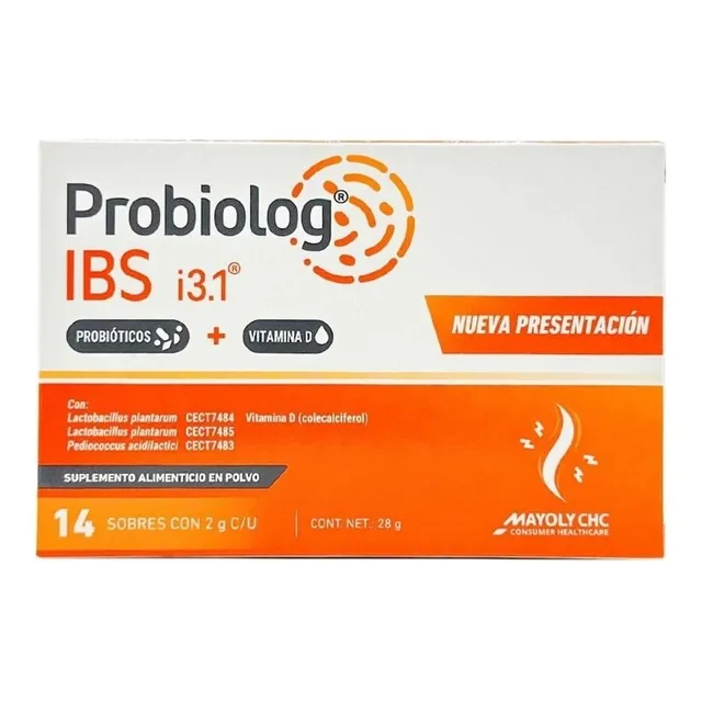 Probiolog Ibs Suplemento Alimenticio Con 14 Sobres