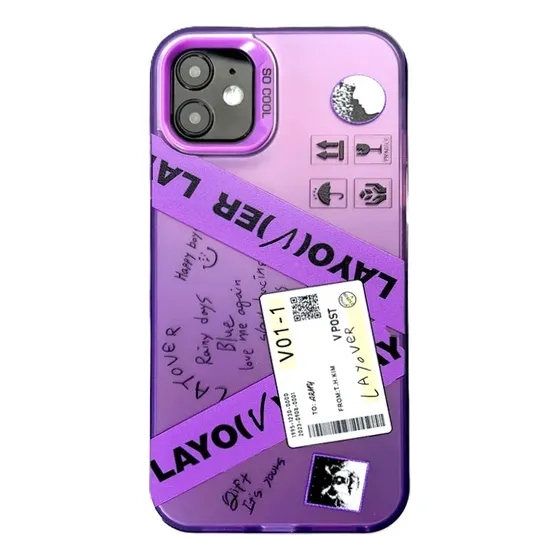 Funda Case Para iPhone Bts V Layover Taehyung Army 