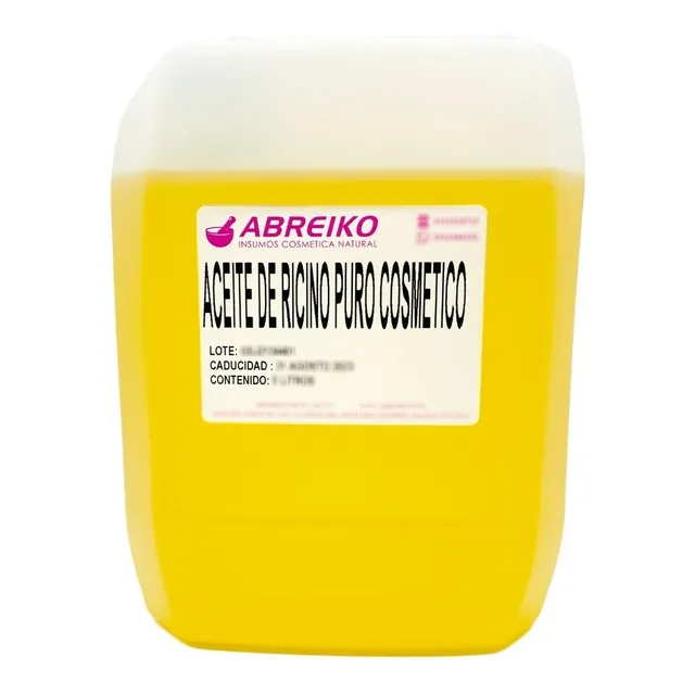Aceite Esencial Abreiko Aceite De Ricino Puro De Uso Cosmetico Característico 5000ml
