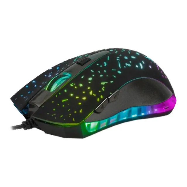 Mouse Gamer Xtech Ophidian Xtm-410 Gaming Series Rgb Pc Css Color Negro