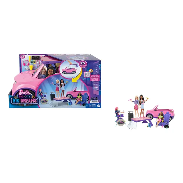 Muñeca Transformables De Barbie Big City - Mattel