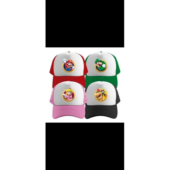 Gorras De Mario Y Sus Amigos