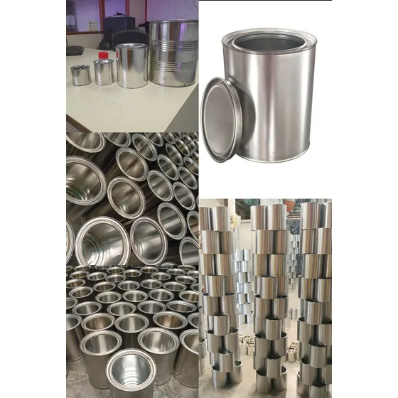 Envases Metalicos.totalmente Nuevos Con Sus Tapas.