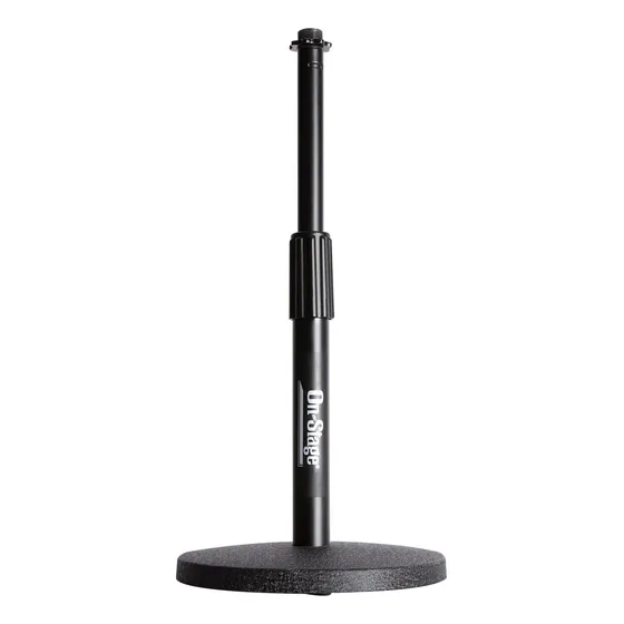 Onstage Ds7200b Pie De Micrófono De Sobremesa Ajustable,...