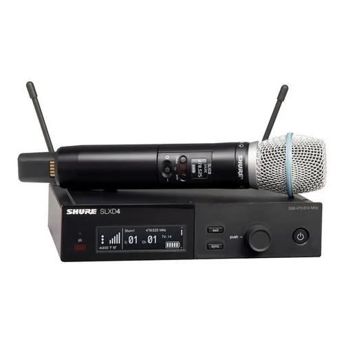 Micrófono inalámbrico Shure SLX-D24/B87a-G58