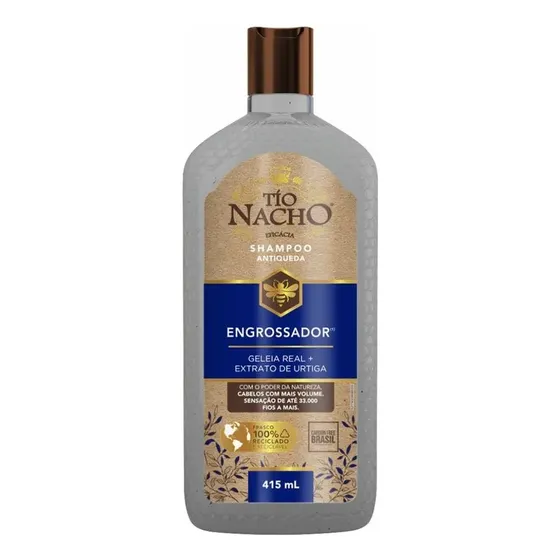 Tio Nacho Engrossador Original Anti Afinamento Geleia Real