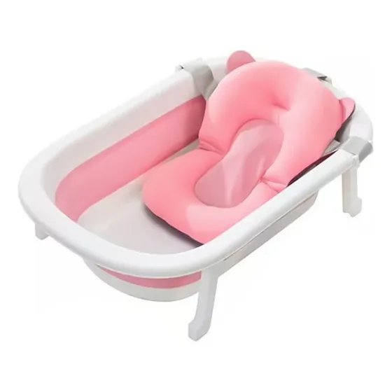 Bañito plegable cambiador baño bañera Bebes ducha banito IMBACK Color Rosa