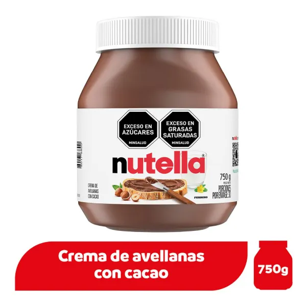 Nutella 750gr - Kg A $67
