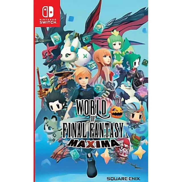 Switch físico de Nintendo World Of Final Fantasy Maxima