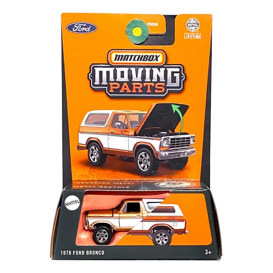 Matchbox Moving Parts 1978 Ford Bronco Cobre