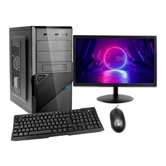 Pc Intel I5 8gb Hd 1tb Ssd 120gb Monitor 15 Teclado E Mouse