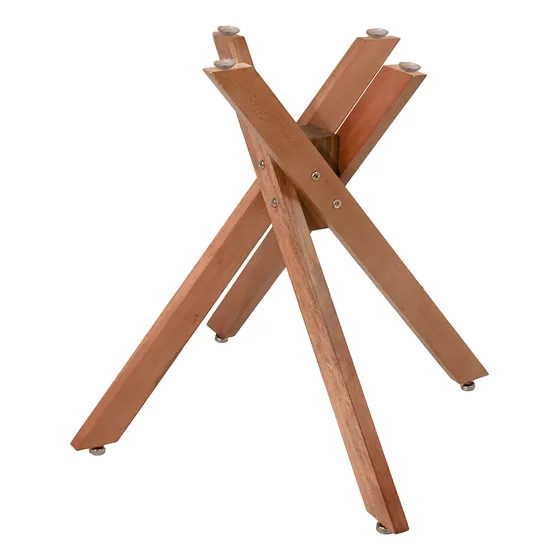 Base Para Mesa 45cm Akemi Mesinha Centro Canto Tampo Vidro
