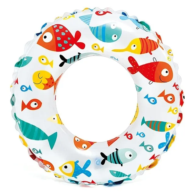 Salvavidas Intex Modelo Peces Marinos De 51 Cm 20 Pulgadas 