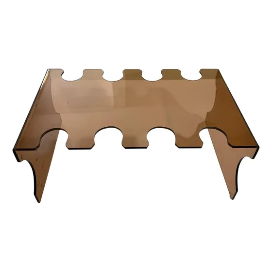 Porta Carimbo Suporte Para 8 Carimbos Fumê