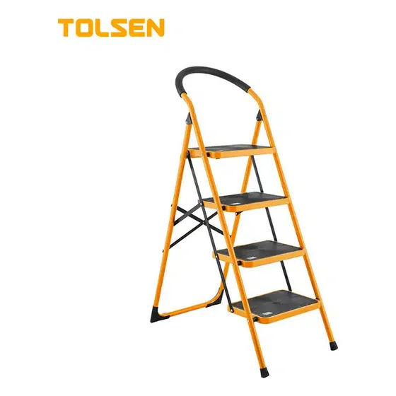Escalera De Acero 4 Tramos    150 Kg Tolsen