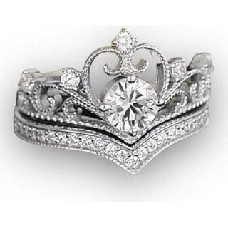 T Sailor Moon - Anillo Ajustable Pareja Corona Princesa 02 T Sailor Moon - Anillo Ajustable Pareja Corona Princesa 02