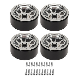 Mp1. Juego De Llantas Rc 4 Piezas Para Axial Scx10 Ii Iii Mp1. Juego De Llantas Rc 4 Piezas Para Axial Scx10 Ii Iii