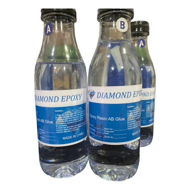 Resina Epoxica Transparente 1 Litro (500 A+500 B Ml) Diamond