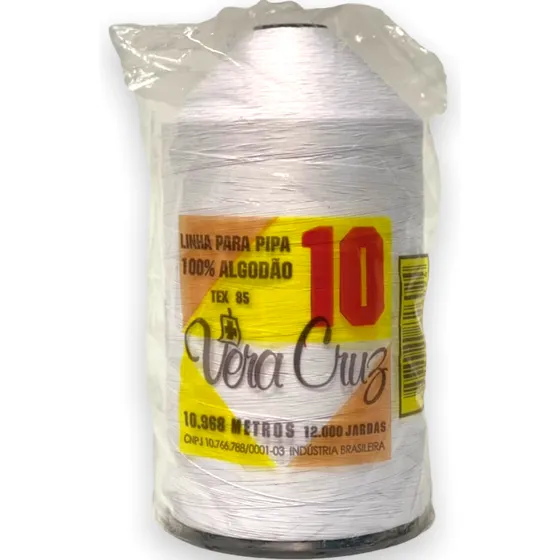 Linha Vera Cruz Fio 10 12000 Jardas Para Pipa