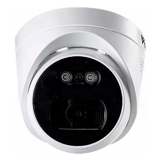 Câmera Bullet Ip Tecvoz Warn Light Full Hd 1080p 3mb 2,8mm