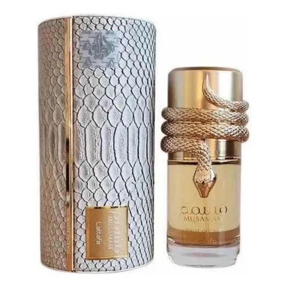 Perfume Árabe Lattafa Musamam White Intense Árabe Edp 100ml Original Com Selo Envio Rapido
