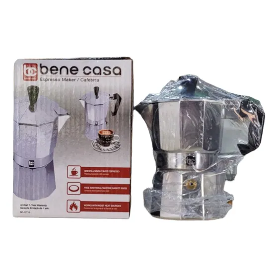 Bene Casa Cafetera Manual Expresso Maker