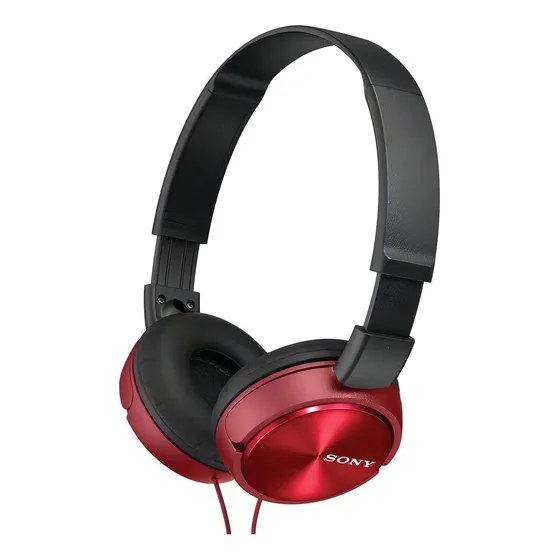 Fone de ouvido on-ear Sony ZX Series MDR-ZX310AP MDRZX310APBZUC red