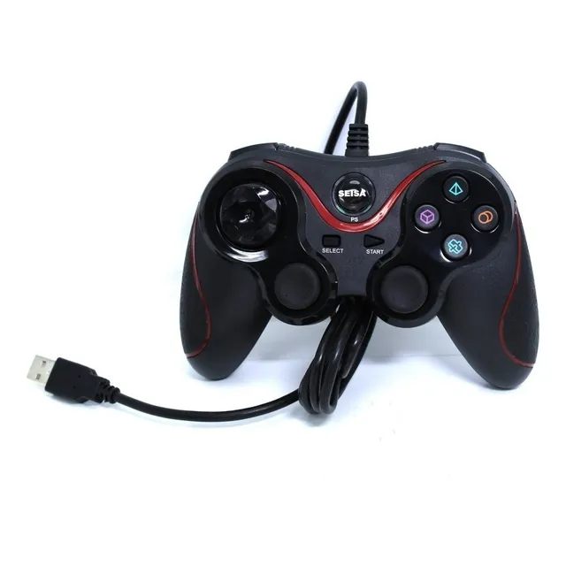 Joystick Para Pc Computadora Ps3 Cable Usb Largo 1.8 Metros