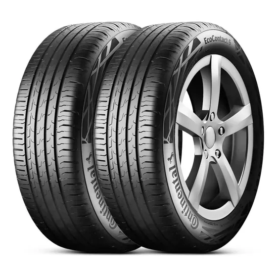 Kit 2 Pneu Continental Aro 15 185/60r15 88h Xl Ecocontact 6