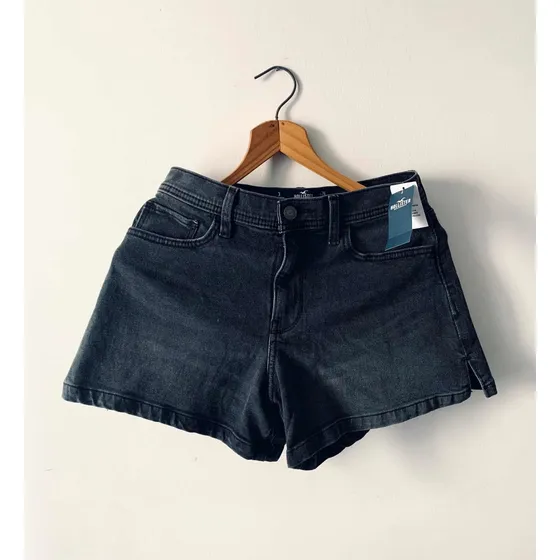 Hollister. Shorts De Jean Tiro Alto. 26 De Dama. Nuevos