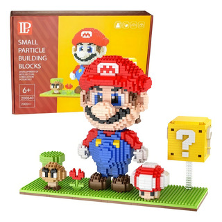 Rompecabezas 3d Mini Bloques Armable Super Mario Bros Rompecabezas 3d Mini Bloques Armable Super Mario Bros