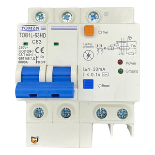 Interruptor Disyuntor Diferencial L1 + L2, 220v Interruptor Disyuntor Diferencial L1 + L2, 220v