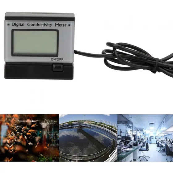 Conductividad Eléctrica Ec Meter Medidor De Calidad Del Agua