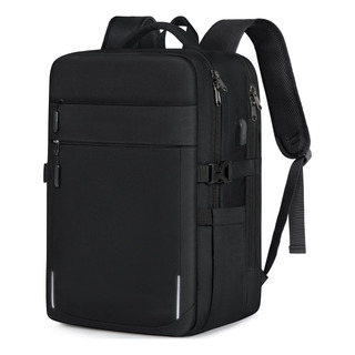 Mochila Porta Laptop Impermeable Con Usb 15.6pulgadas Negro Mochila Porta Laptop Impermeable Con Usb 15.6pulgadas Negro