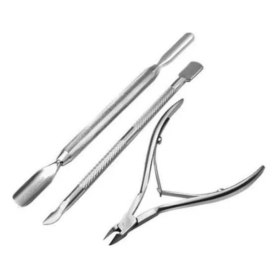 Cutícula Cutícula Cuchara Empujador Removedor Cortador Pinza