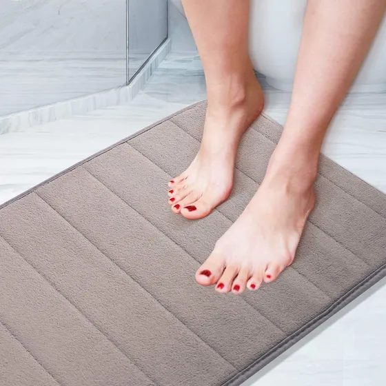 Alfombrilla Baño Espuma Viscoelastica 0.5 In Grosor Tamaño X