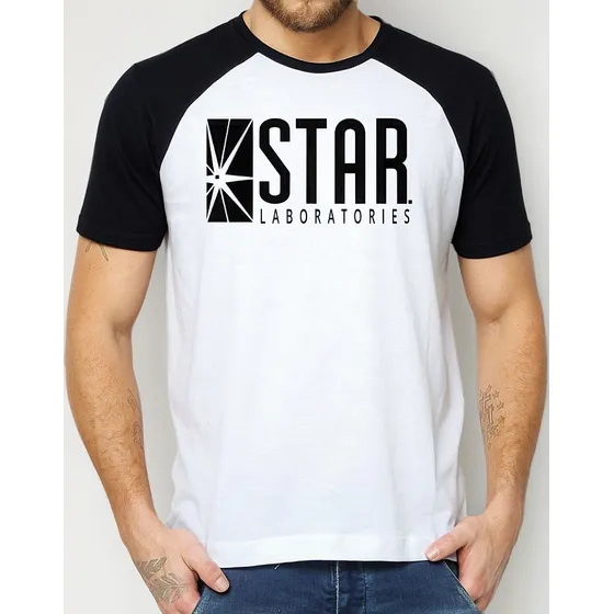 Camiseta Camisa The Flash Dc Star Labs Geek Nerd Anime Filme