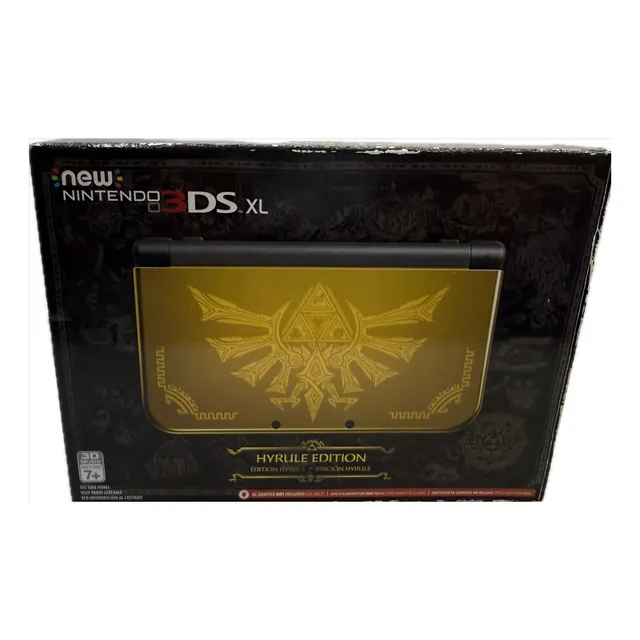 Consola New Nintendo 3ds Xl Edición Hyrule En Caja