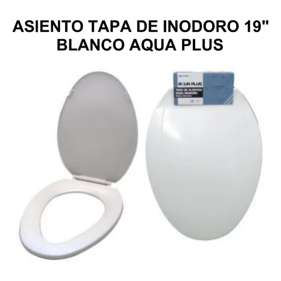 Asiento Aqua Plus Tapa Inodoro 19 