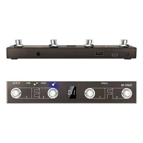 Chocolate Plus M-vave Pedal Controlador Midi Sem Fio Bt | MercadoLivre
